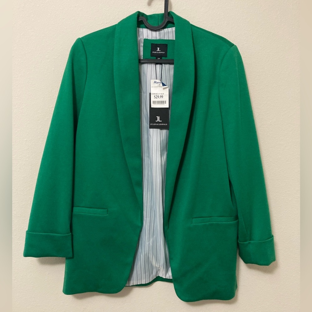 NWT Bright Green blazer